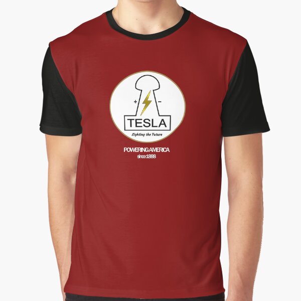 The Tesla Corporation est 1888 Graphic T-Shirt