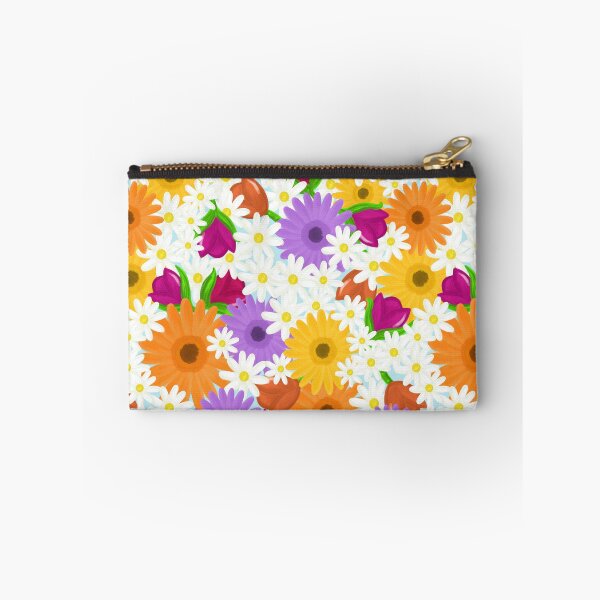 Item preview, Bright colourful floral designed and sold by DEWEYandSKY.