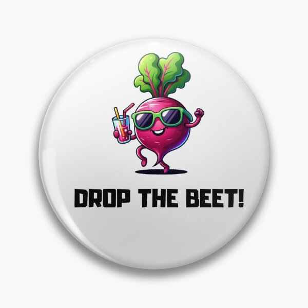 Item preview, Drop The Beet! Funny Gifts for Gardener or Vegetable Lover designed and sold by Klaudia Kruk.