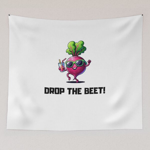 Item preview, Drop The Beet! Funny Gifts for Gardener or Vegetable Lover designed and sold by Klaudia Kruk.