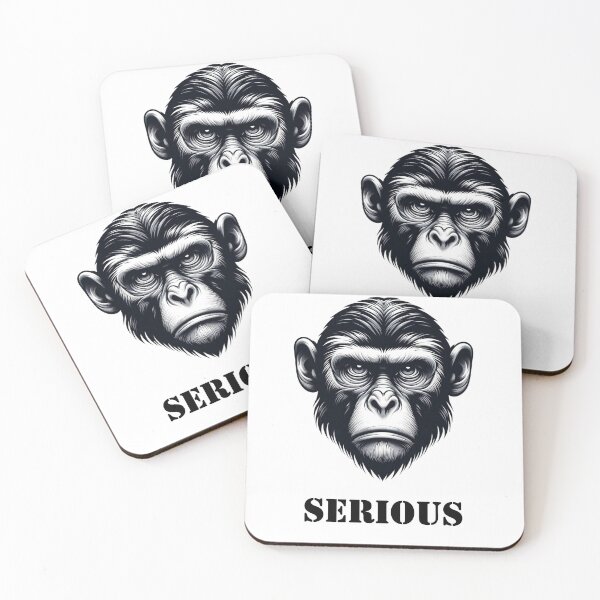 Item preview, SERIOUS Monkey  designed and sold by Kvernk.