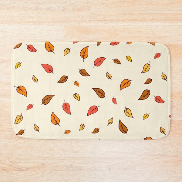 Item preview, sticker background spring leaves designed and sold by ReadyForU.