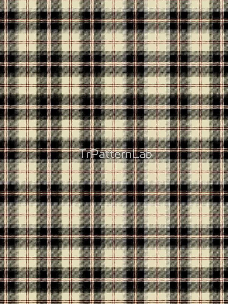Thumbnail 5 of 5, iPhone Case, cream plaid pattern designed and sold by TrPatternLab.
