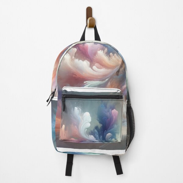Item preview, Woman surrounded by swirling watercolor paints, creating an aura around her body designed and sold by AndreaMart.