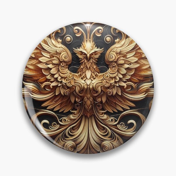 Item preview, Great golden phoenix designed and sold by aminz4.