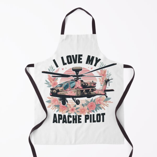 Item preview, I Love My Apache Pilot designed and sold by Vertical Speed.