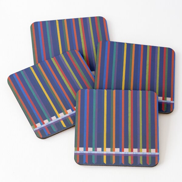 Item preview, Original art by Piero Dorazio, Op art designed and sold by Bob-Studio.