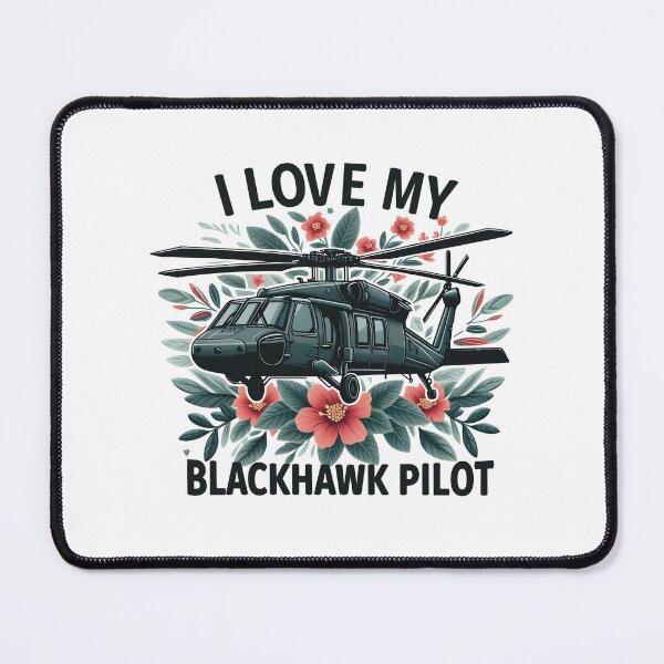 Item preview, I Love My Blackhawk Pilot designed and sold by Vertical Speed.