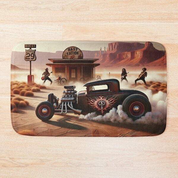 Item preview, Desert Hot Rod Print designed and sold by Random Designs.