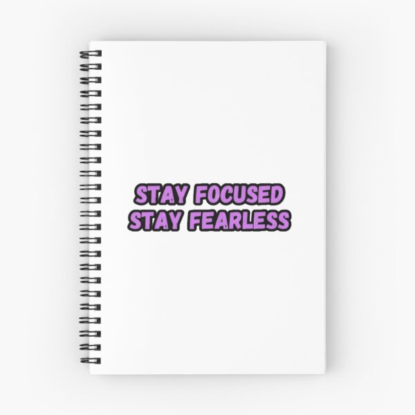 Item preview, Stay Focused Stay Fearless designed and sold by CapriCreatives.