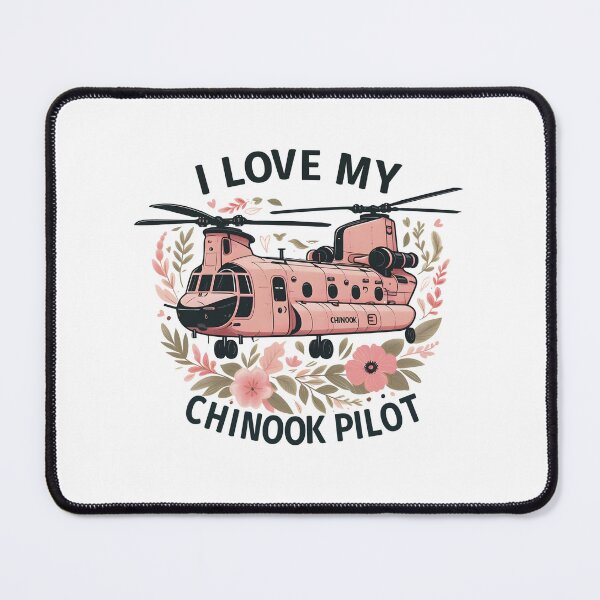 Item preview, I Love My Chinook Pilot designed and sold by Vertical Speed.