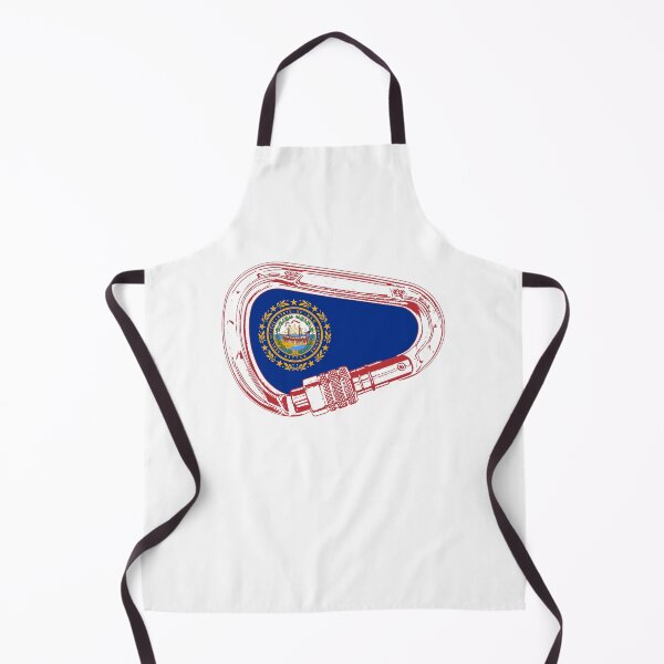Item preview, New Hampshire Flag Climbing Carabiner designed and sold by Esskay Designs.