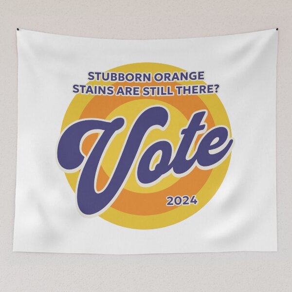 Item preview, Vote Removes Stubborn Orange Stains designed and sold by ValentinaHramov.