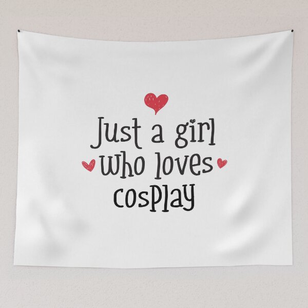 Item preview, Just A Girl Love Cosplay Crafting Costumes Sewing Anime designed and sold by w1ckerman.