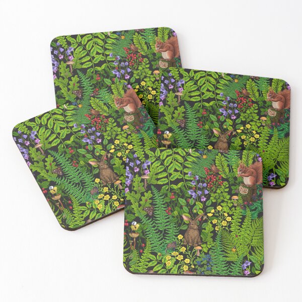 Item preview, Forest life- squirrel, bird and rabbit designed and sold by Katerina Mitkova Kirilova.