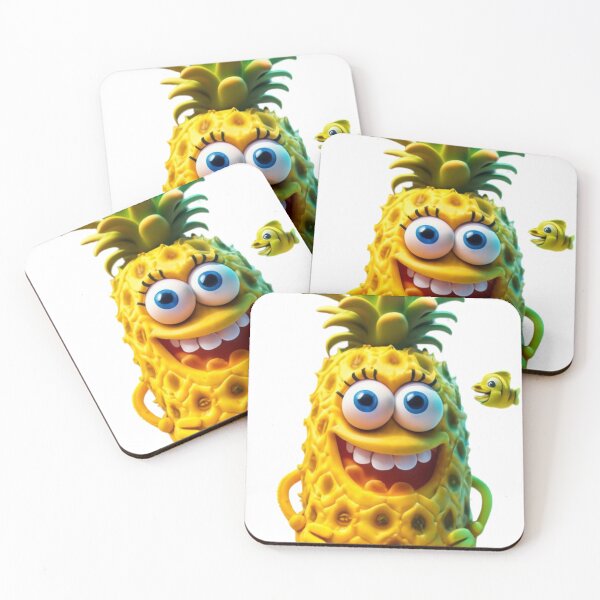 Item preview, A cheerful yellow sponge living in an underwate... designed and sold by mo-carnival.