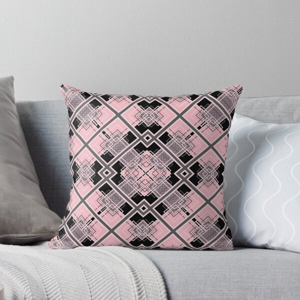 Item preview, Geometric black and pink designed and sold by fuzzyfox.