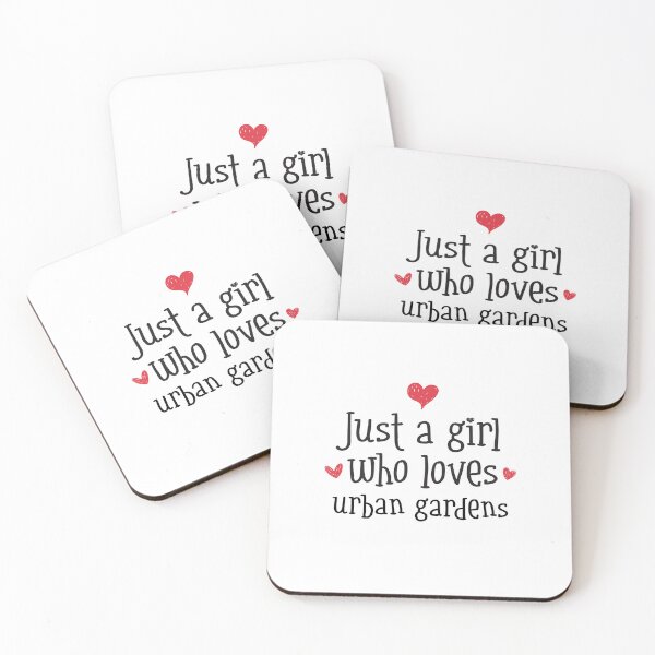 Item preview, Just A Girl Love Urban Gardens gardening plants city green plants designed and sold by w1ckerman.