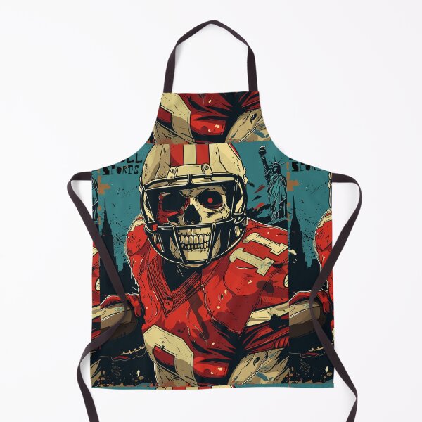 Item preview, The American Football Skull - Skull, Skull, Skeleton, Football, New York City designed and sold by HIGUMAX.