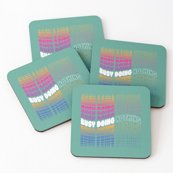 Item preview, Busy Doing Nothing, Busy, Doing, Nothing, sunset colors designed and sold by Cerulean-Shop.