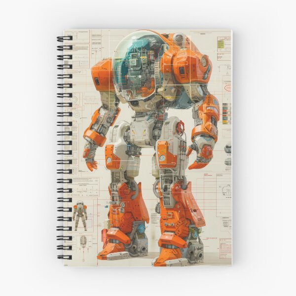Artikelvorschau, Eingeweide eines riesigen Roboters entworfen und verkauft von Retro Type.