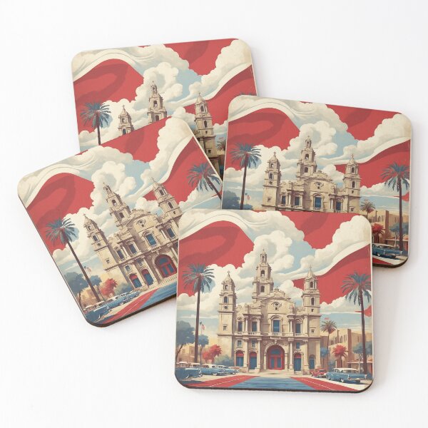 Item preview, San Antonio Texas USA Vintage Poster Tourism 2 designed and sold by TravelersGems.