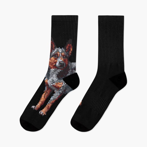 Item preview, Pixel Australian Cattle Dog designed and sold by CUTEDOGGIEZ.