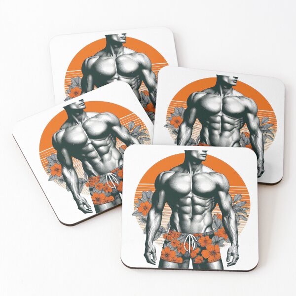 Item preview, Swimming collection: Floral Physique designed and sold by BoyFriendAI.