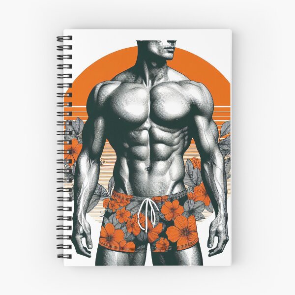 Item preview, Swimming collection: Floral Physique designed and sold by BoyFriendAI.