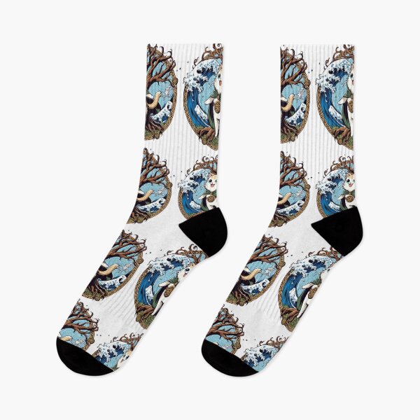 Item preview, Kawaii Viking Cat Norse Mythology Celtic Knot designed and sold by TomFrontierArt.