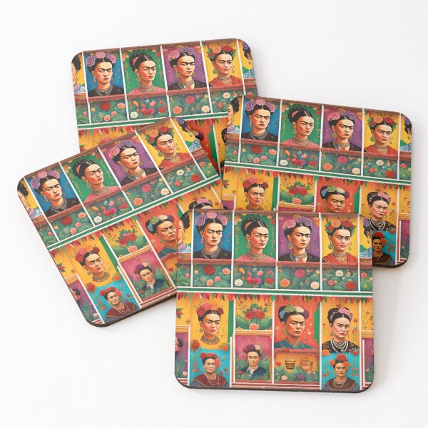 Item preview, Frida Kahlo repeat designed and sold by Joanne Walsh.