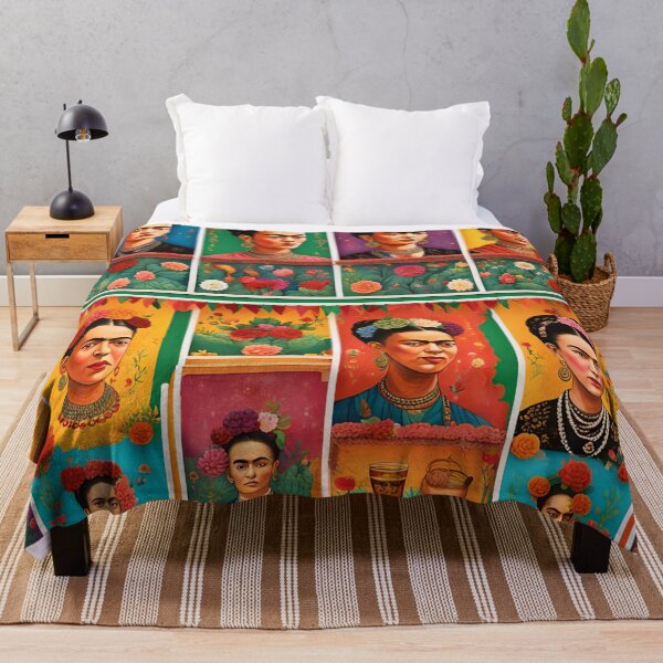Item preview, Frida Kahlo repeat designed and sold by Joanne Walsh.