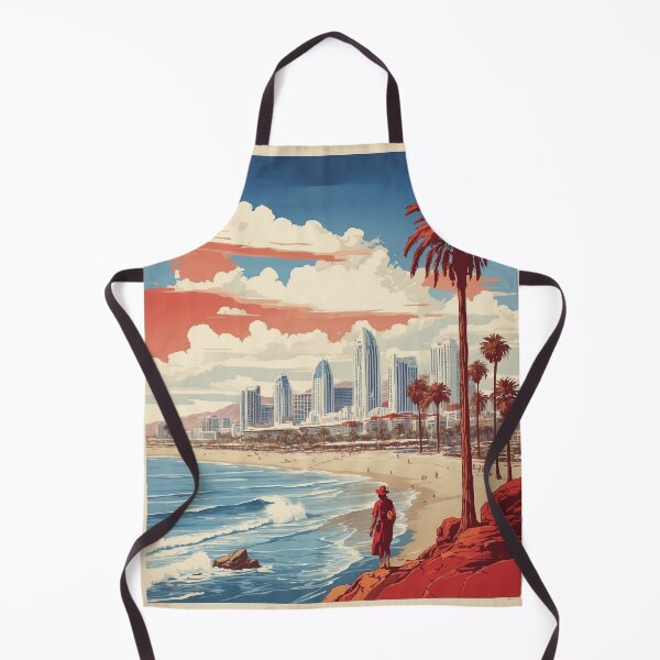 Artikelvorschau, San Diego Kalifornien USA Vintage Poster Tourismus 2 entworfen und verkauft von TravelersGems.