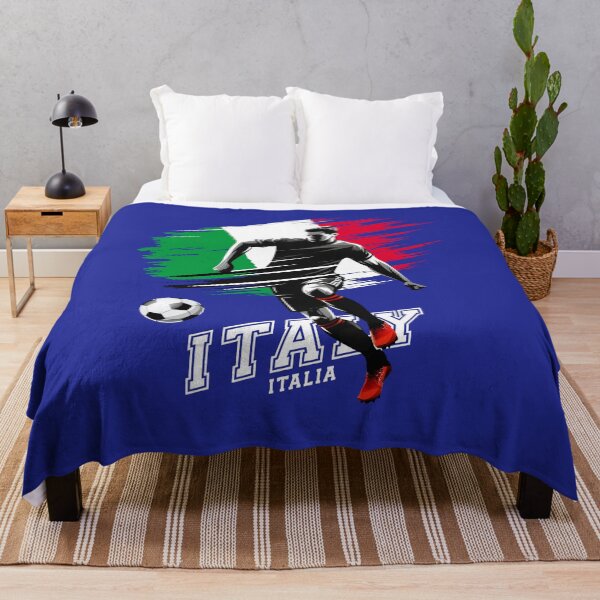 Item preview, Football Soccer Italy Italian Flag Banner Player Grunge designed and sold by Infinitee8hirts.