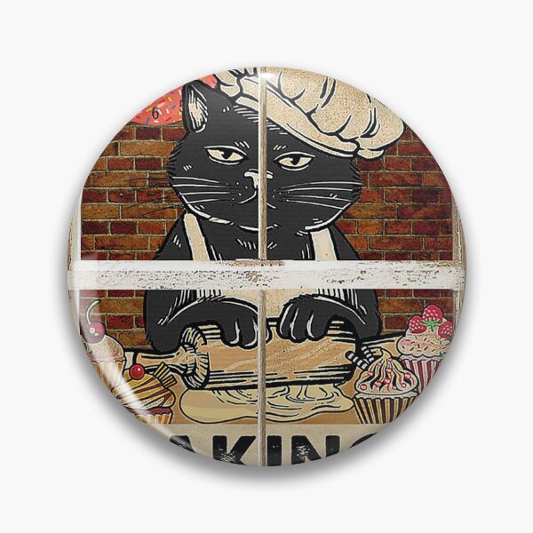 Item preview, Black Cat Baking Makes Me Feel less merdery designed and sold by SameeraDammeyer.