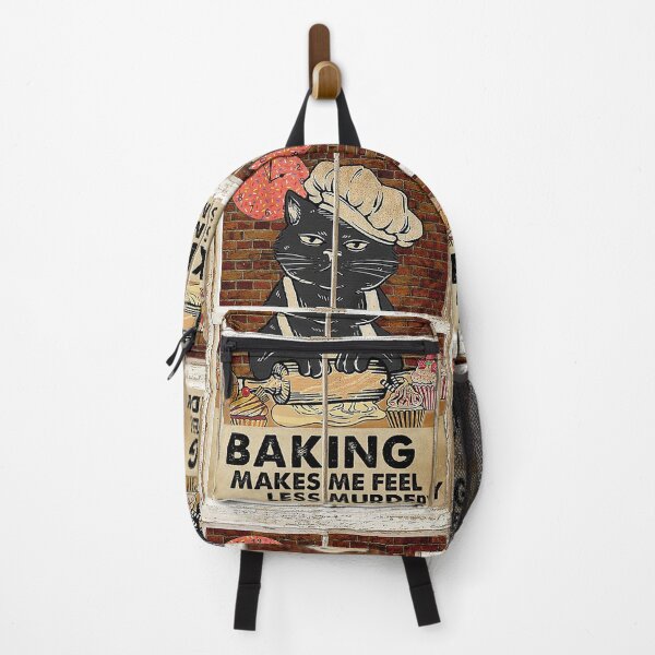 Item preview, Black Cat Baking Makes Me Feel less merdery designed and sold by SameeraDammeyer.