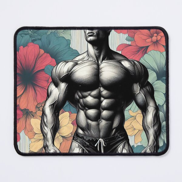 Item preview, Swimming collection: Floral Physique designed and sold by BoyFriendAI.
