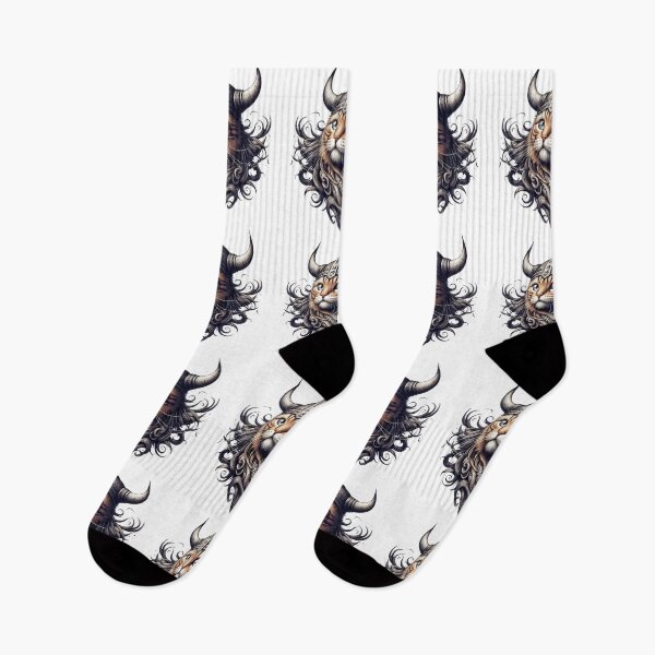 Item preview, Funny Viking Warrior Cat Norse Mythology Anime Portrait designed and sold by TomFrontierArt.
