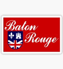 Flag of Baton Rouge Sticker
