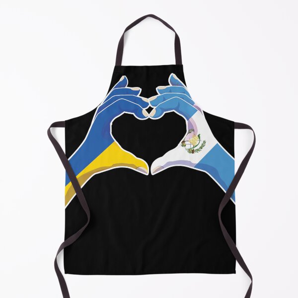Item preview, Guatemala Guatemalan Ukraine Ukrainian Love Heart Peace designed and sold by FlagX.