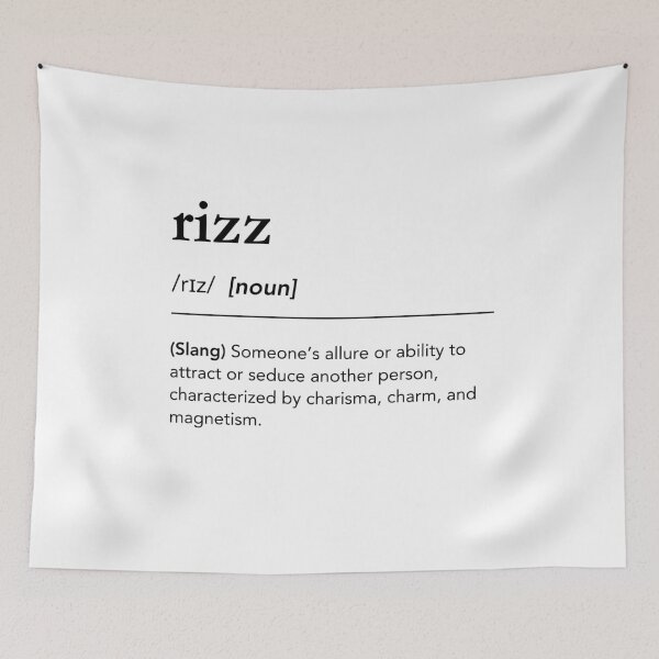 Item preview, Rizz definition, rizz, word of the year 2023, charisma, words gen z uses designed and sold by lagunaklein.