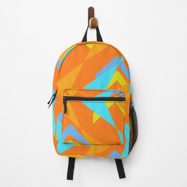 Item preview, Orange & Blue Colour Pattern designed and sold by Pattern Hub.