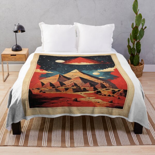 Item preview, Egypt Pyramids of Giza Vintage Poster Tourism 3 designed and sold by TravelersGems.
