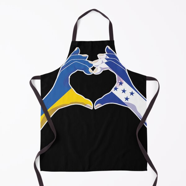 Item preview, Honduras Honduran Ukraine Ukrainian Love Heart Peace designed and sold by FlagX.