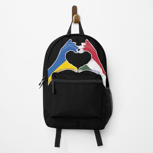 Item preview, Hungarian Hungary Ukraine Ukrainian Love Heart Peace designed and sold by FlagX.