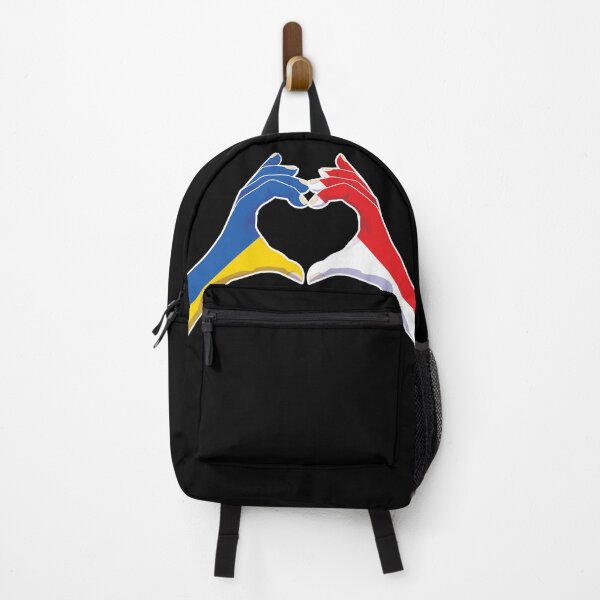 Item preview, Indonesia Indonesian Ukraine Ukrainian Love Heart Peace designed and sold by FlagX.