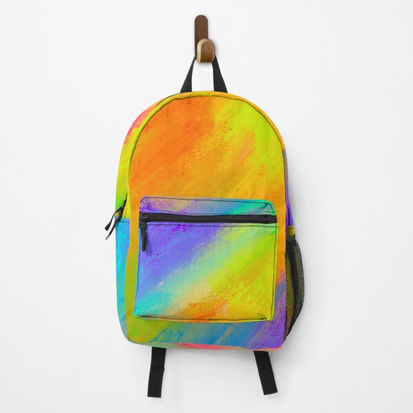 Item preview, Vibrant Rainbow Abstract Paintbrush Colour designed and sold by anandaung.