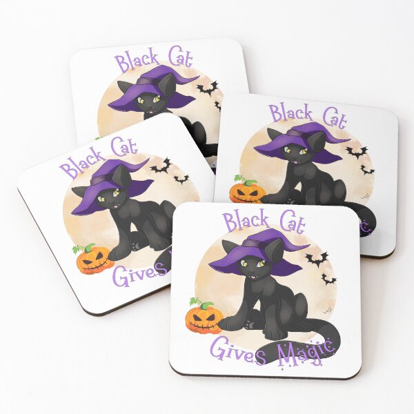 Item preview, Black Cat Gives Magic designed and sold by Larylombax.