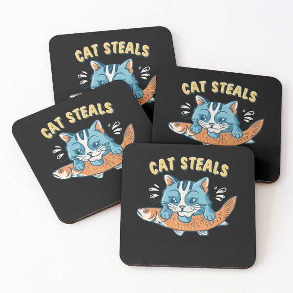 Item preview, Cat steal animals designed and sold by IdeaND.