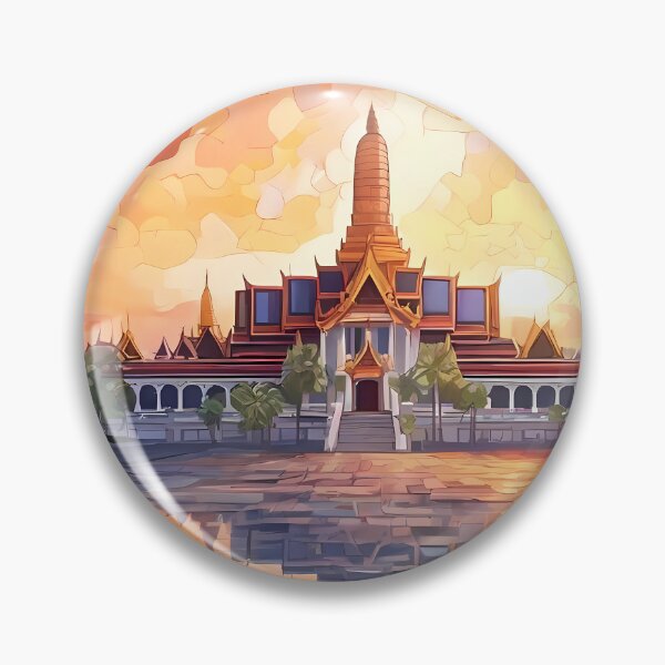 Item preview, Grand Palace Mosaic: History & Sunrise Art Delight  designed and sold by purrfect pattern.